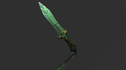 Skyrim glass dagger preview image